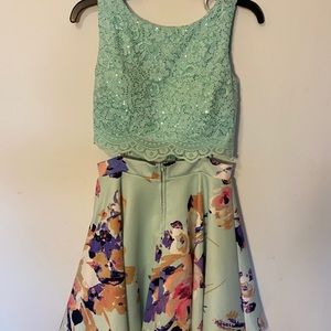 Two piece prom/ homecoming dress